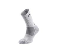 Lurbel Camino Five Chaussettes sans couture, chaussettes de marche, chaussettes de randonnée, respirantes et chaussettes unisexes., Gris (Gris Hielo), M