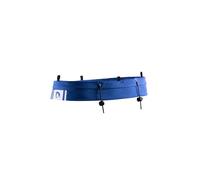 LURBEL Loop One, ceinture porte-bagages, ceinture de trail, ceinture porte-objets, ajustement optimal, unisexe., Bleu roi/blanc, 4, Moderne