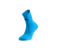 Lurbel Pista Four Chaussettes de course sans couture Chaussettes unisexes Chaussettes hautes respirantes et anti-odeurs, turquoise, L