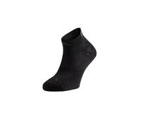 Lurbel Pista Two, chaussettes sans couture, chaussettes de course, chaussettes de cheville, chaussettes pour homme et femme, chaussettes respirantes et anti-odeurs., Noir , M