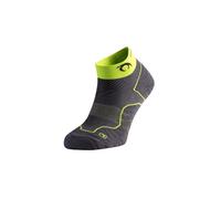 Lurbel Tiwar Chaussettes de course sans couture Chaussettes anti-ampoules Chaussettes de course respirantes Unisexe, Marengo/Pistache, L
