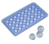 Lurch 10435 Bac à Glaçons Forme de Boule Bleu Glace 20 mm