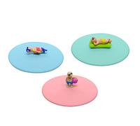 Lurch 210198 Mon Couvercle Balle de Beach Boys 3 Motifs, Benny Tim plongée et matza matzr Chat, Silicone, Multicolore, 12 x 12 x 3 cm