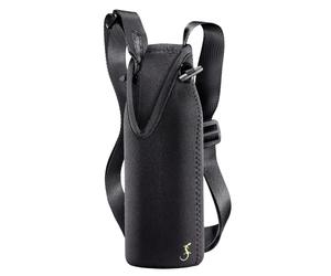 LURCH 240826 Housse isotherme avec sangle de transport pour bouteille isotherme Lurch 0,5 l Noir