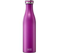 Lurch 240860 Bouteille isotherme à double paroi en acier inoxydable Violet 0,75 l