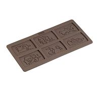 LURCH 65019 FLEXIFORM MOULE À SPÉCULOS FLEXIBLE MOTIF CRÈCHE 15 X 30 CM MARRON Marron