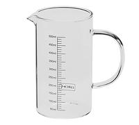 Lurch 70201 Chope doseuse en verre borosilicate résistant à la chaleur 0,5 l