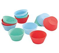 LURCH 83013 12 Moules à muffins en silicone LURCH, 12 pcs. 83013 Ø 6.5 cm