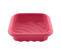 Lurch 83040 FlexiForm Welle / Moule à gâteaux en silicone platine 100% sans BPA pour des créations pâtissières spéciales, dimensions intérieures 17 x 17cm, Coton Candy