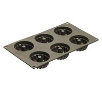 Lurch 85029 FlexiForm Moule à Kouglof Mini 6 Fois Marron