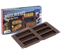 Lurch 85083 Moule à Granola Bar Flexiform Silicone Marron 30 x 17,5 cm