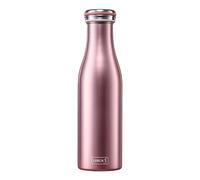 LURCH Bouteille Isotherme Rose Or 0,5L Acier Inoxydable Double Paroi - Bouchon