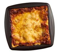 Lurch FlexiForm 85037 Plat à gratin carré en silicone pour ragoûts et gâteaux Marron foncé 18 x 18 cm