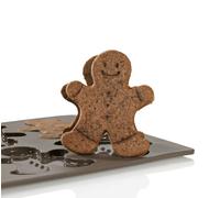 Lurch Germany Moule à biscuits flexible Bonhomme pain d'épice 24x30cm brun