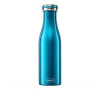 LURCH Gourde Isotherme Bleue Eau 0,5L Acier Inoxydable Double Paroi - Bouchon