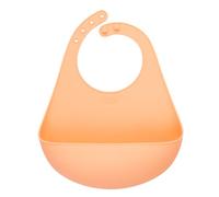 Lurch Little Bavoir d'apprentissage pour enfant en silicone, taille réglable