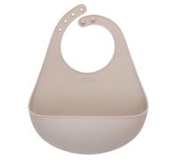 Lurch Little Bavoir d'apprentissage pour enfant en silicone, taille réglable