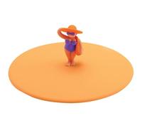 LURCH - MY LID COUVERCLE POUR VERRE BEACH GIRLS LOT DE 8
