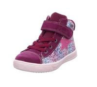 Lurchi 84L1063005 Baskets Violet Profond à Paillettes 30 EU, Paillettes Arc-en-Ciel Violettes Profondes, 30 EU