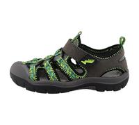 Lurchi 95L0053001 Sandale, dkgrey-Grey-Lime, 30 EU