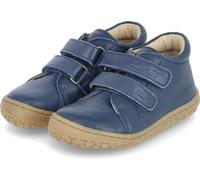 Lurchi Barefoot Chaussures de marche / Velcro pour enfants NORIK Bleu Cuir lisseTaille:21