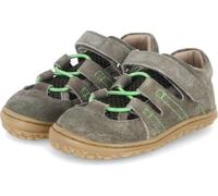 Lurchi Barefoot Sandales pour garçons Chaussures de marche pieds nus NAFFI Vert daim Taille : 24