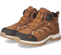 Lurchi Bottines/ Bottines à lacets pour garçons LENZO Marron Mélange de cuir, textile et synthétique Taille : 28