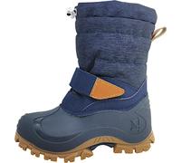 Lurchi Finn Chaussures pour enfants garçons Bottes d'hiver Velcro Bleu Loisirs, Taille:28 EU