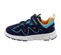 Lurchi Garçon Fille Adami Sandale, Bleu Marine/Orange, 26 EU