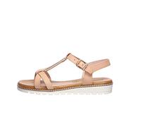 Lurchi Sandales Plates Vivie pour Femme - Nude - 41 EU