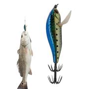 Lure artificielle pour calmars - Appâts artificiels lumineux en forme de poulpe et sépia avec crochets | Lure de, Pour hommes, activités sportives en eau salée et en plein air