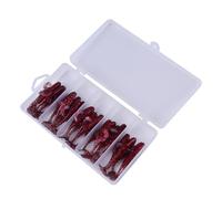 Lure De, 25 pièces 3D Worm Artificiel Appât Doux | Signes, Kit Appâts Poisson Eau Salée, Leurre Animé Réaliste pour Salade Douce