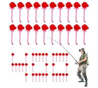 Lures de pêche, appât de pêche, Bât des perles de plate-forme, Aborder des perles de bouchons anti-fond portables doux et portables pour la truite basse crappie chat