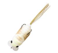 Lures de pêche en eau salée, leurres de pêche cigale,Crochets doubles de 65 mm leurres truites pour la pêche en rivière | Simulation Catcher en forme de cigale pour rivière Vivide Sea Animal Bait