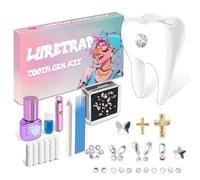 Luretrap Y2K - Kit de 30 pierres précieuses en cristal tendance - Libérez votre sourire étincelant