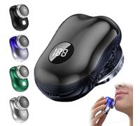 Lureza Shaver, Upgraded Mini Electric Shaver with Led Display, Pocket Size, for Travel Office (Black,LED Display Screen)