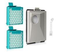 LURICO Lot de 3 Kit de Filtres pour Aspirateur Miele Boost CX1/ SNRF3/ SF-HY 60/ CX-FSF/ SNRF0, 2 Filtres Hepa Aspirateur et Anti-Poussière Fine, Filtre à Charbon Pour Personnes Allergiques