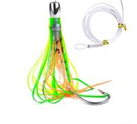 Luring Carnivorous Fish The Essential Outil de pêche en forme de calamar 221 cm (B)