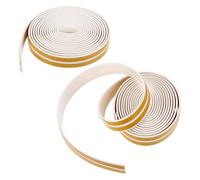 Lurrose 1 Jeu Bande Étanchéité Auto Adhésive Pour Porte Et Fenêtre Isolante Et Bruit De Protection Froid Poussière Epdm Flexible Et 2 Pièces