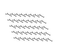 Lurrose 1 Jeu Écarteur De Branches Plastique pour Arbres Fruitiers De Ajustable pour Modélisation De Branches De Pêchers Pommiers Et Autres Fruits Outil Pratique pour Air Et 40 Pièces