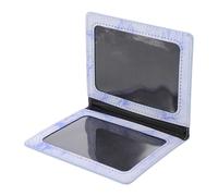 Lurrose 1 Pc Titulaire De La Carte Protecteur De Cartes Lanière pour Porte-Cartes Ceinture Porte-Badge De Sécurité Titulaire du Laissez-Passer Porte-clés Extensible Épingle Blue PU
