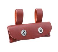 Lurrose 1 Pièce Couverture De Protection De La Protéger Hachette De Guerre Accessoires De Camping Étui Protecteur De Étui De Protection pour Tête De Cuir Brun