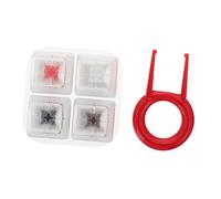 Lurrose 1 Pièce Kit de Test Clavier Outil de Test Keycaps avec Base Pratique pour Évaluation et Décompression Durable et Facile à Utiliser