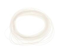Lurrose 1 rouleau de tuyau d'évacuation pour machine à glaçons - Diamètre intérieur 0,3 mm x Diamètre extérieur 0,8 mm - Tuyau en silicone transparent pour le remplacement de la conduite