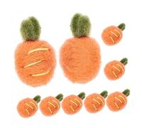 Lurrose 10 Pièces Accessoires en Feutrine Artisanat pour Enfants Mini Pompons Materiel de Bricolage Toys Pince Cheveux Feutre en Feutrine pour Enfants Adorable en Feutrine