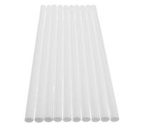 Lurrose 10 Pièces Bande de Mousse Anti-Chocs pour Canapé, Tube 20mm Blanc | Écume Haute Densité, Coupe Facile, Installation Simple, Comblement D’espace, Projets de Construction et Loisirs Créatifs