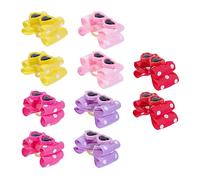 Lurrose 10 pièces Barrettes Nœud pour Animaux Épingles Cheveux Légères et Durables Accessoires été Mignons pour Chiens Chats et Chiots Décoration Toilettage Pet Bowlknot