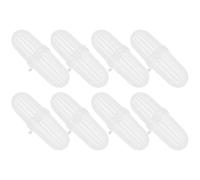 Lurrose 10 Pièces Boîte Ventilée Terre, Plastique Blanc, Observation | Élevage D'appâts, Design Respirant et Compact, pour Jardinage Domestique et Initiation Scientifique