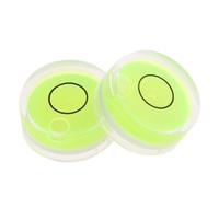 Lurrose 10 Pièces Niveau à Bulle Circulaire pour Calibration Rapide et Précise Vert en Acrylique pour Cadre Photo et Zones Nécessitant une Grande Précision