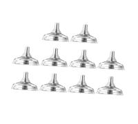 Lurrose 10 Pièces Porte Drapeaux Mini de Supports de Drapeaux Ronds pour Décorations de Table de Fête et Bureau